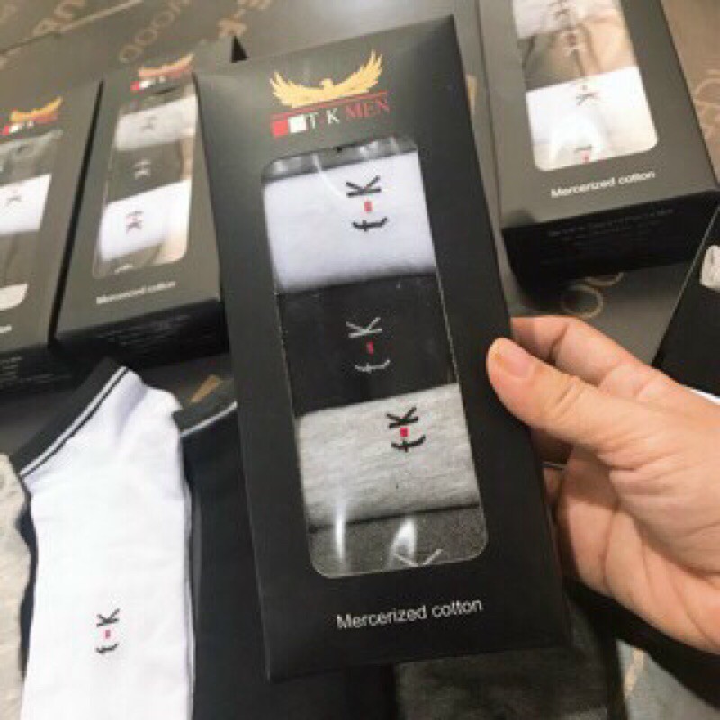 tất hộp 5 đôi tk