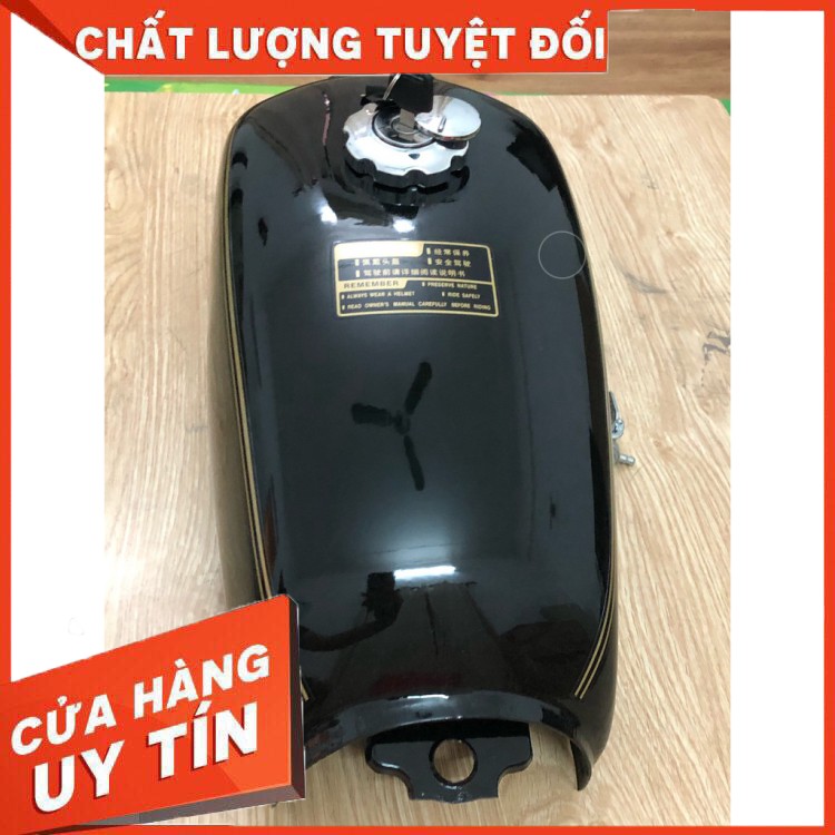 Bình Xăng CD 70/90 giả Zin, đầy đủ nắp khóa