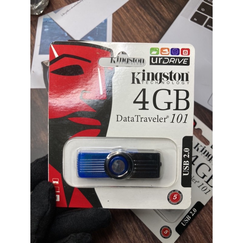 4️⃣USB 4GB Chính hãng KINGSTON (Tem FPT)