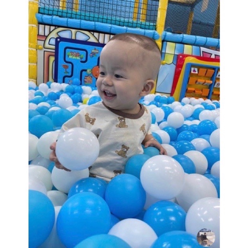 Bóng nhựa cho bé, bóng nhựa cao cấp ko mùi dành cho bé 7,5 cm