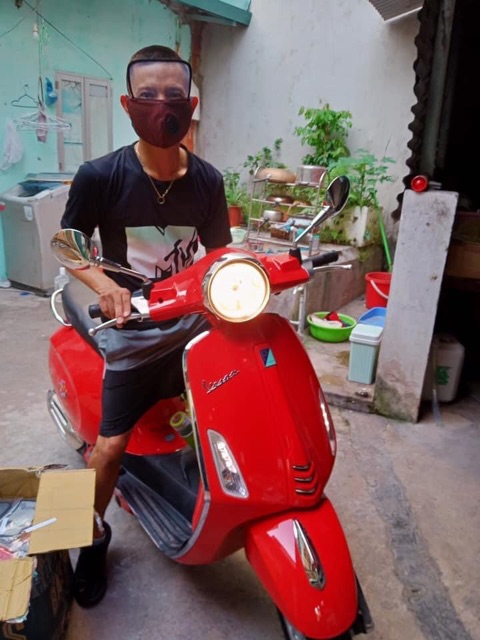 Khẩu trang vải 3 in 1 có kính chắn và bộ lọc khí mẫu mới 2020 | BigBuy360 - bigbuy360.vn