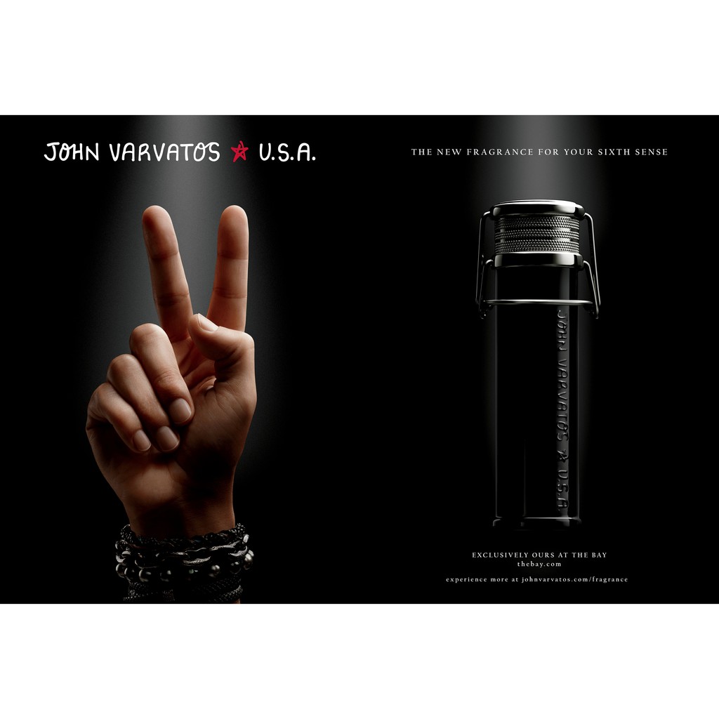 Nước hoa nam cao cấp authentic Star U.S.A. by John Varvatos eau de toilette 100ml (Mỹ)