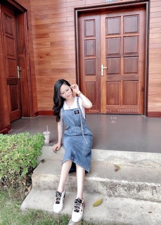 Sét yếm jean