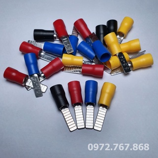 100 Đầu Cos Dẹp DBV5-14