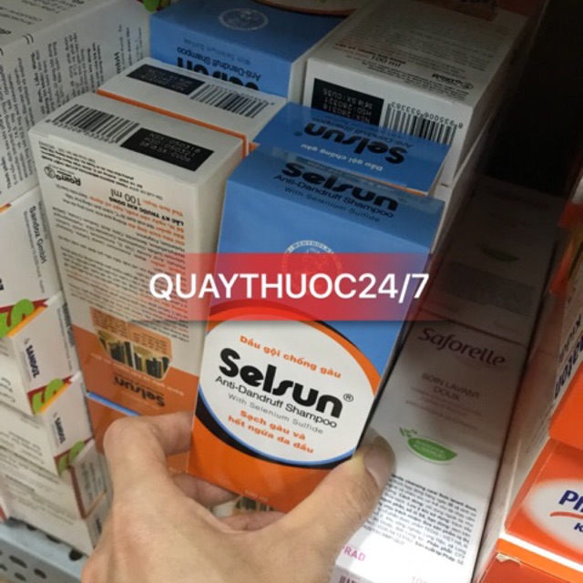 DẦU GỘI SELSUN DUNG TÍCH 100ml(DATE 2022)