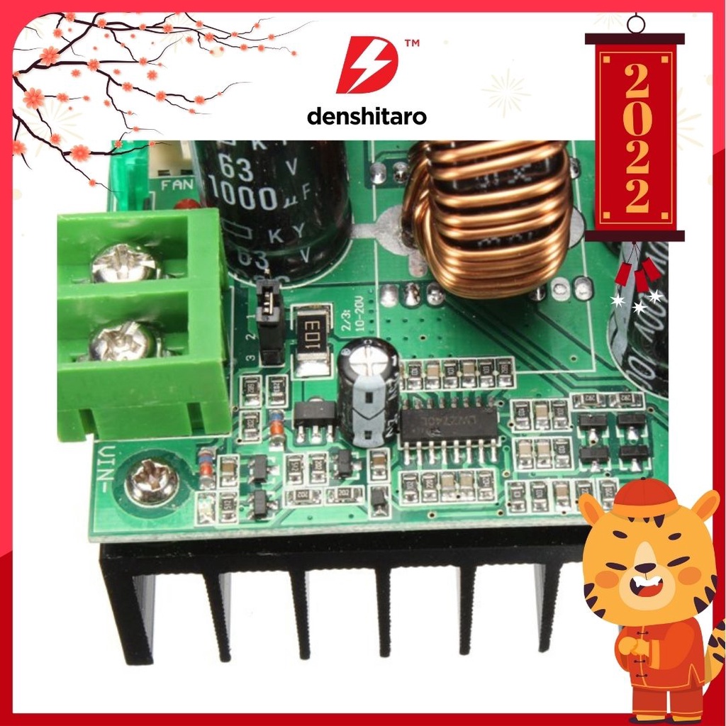Denshitaro Mạch tăng áp DC-DC 1200W D00-398