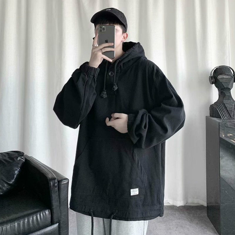 Áo Hoodie Dáng Rộng Thời Trang Cá Tính Cho Nam / Nữ