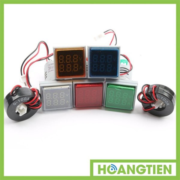 Đồng hồ đo điện lắp tủ AD16-22FVA