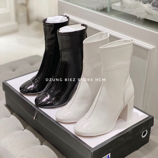 Boot CN mũi tròn gót vuông sang trọng