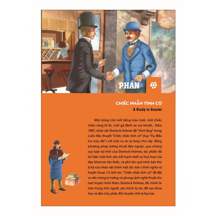Sách - Thám Tử Sherlock Holmes - Phiên bản rút gọn minh hoạ màu