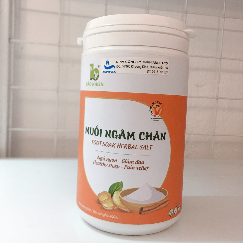 Muối ngâm chân cho mẹ bầu Bảo Nhiên