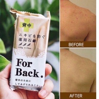 [Freeship + Quà] (Nội địa Nhật) Xà bông giảm mụn lưng For Back