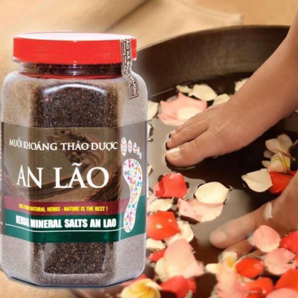 Muối ngâm chân thảo dược An Lão