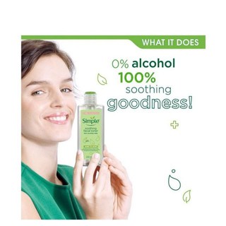 Toner simple kind to skin 200ml cấp ẩm, làm mềm da