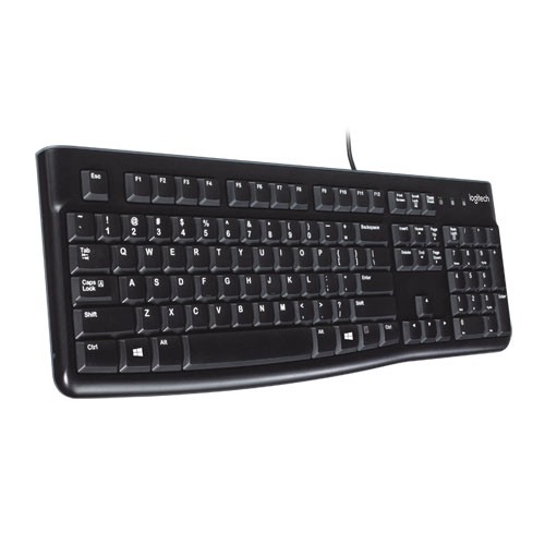 Bàn phím có dây Logitech K120 (Đen)