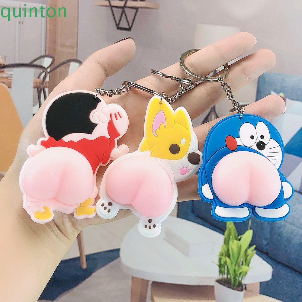 Phụ Kiện Dây Đeo Điện Thoại/Móc Khóa Chống Va Chạm Hình Cậu Bé Bút Chì Shin-chan Dễ Thương