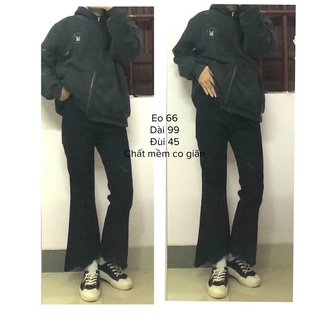 Quần bò,Jeans ống loe kiểu dáng độc lạ,chất co giãn