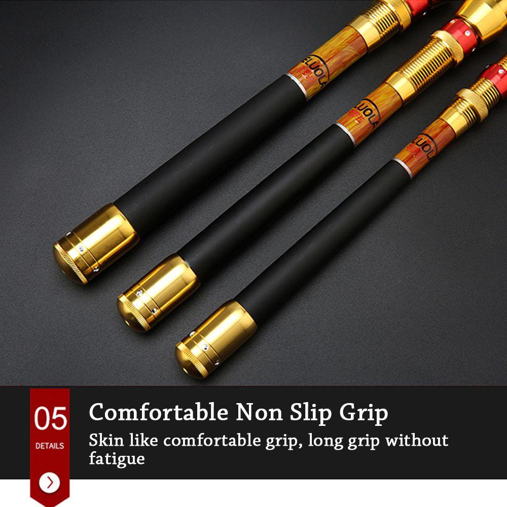 MUVAKO Cần Câu Cá Siêu Nhẹ Dễ Điều Chỉnh Mang Đi Tiện Dụng