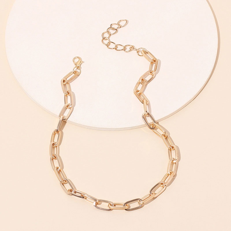 Vòng cổ Kim Loại Phong Cách Âu Mỹ Thời Trang Cho Nữ