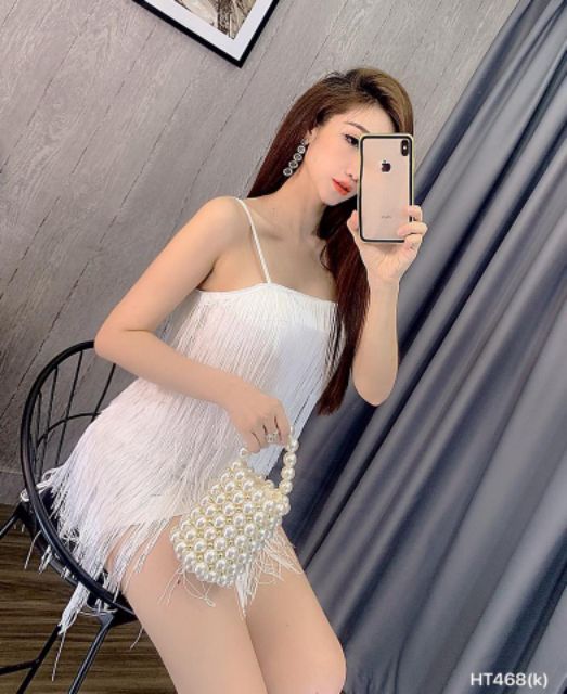 ĐẦM 2 DÂY TUA RUA SIU XINH