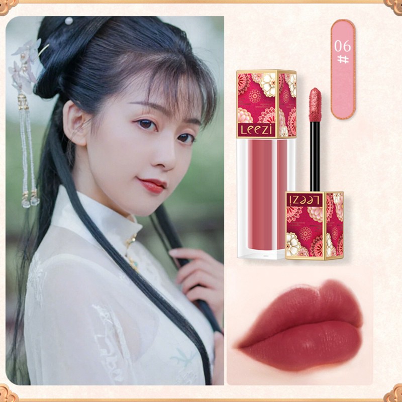 [Hàng mới về] Son môi dưỡng ẩm không thấm nước chống dính cốc phong cách trung hoa LEEZI | BigBuy360 - bigbuy360.vn