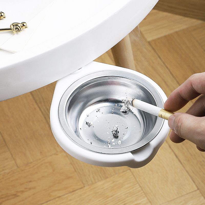 Gạt Tàn Thuốc Lá Gấp Gọn Xoay 360° Dán Gầm Bàn
