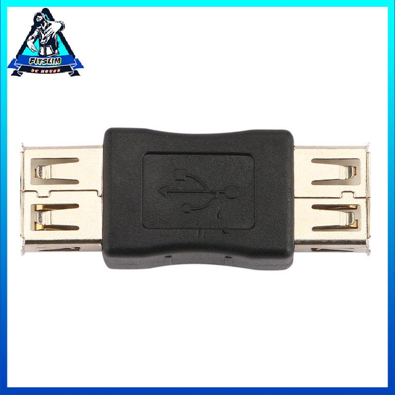[Fitslim] USB 2.0 Type A Female to A Female Coupler Adapter Connector F/F Converter