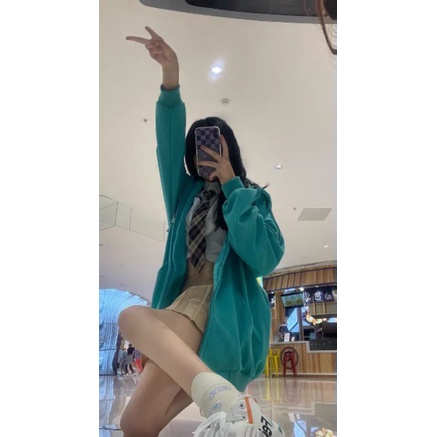 ÁO KHOÁC HOODIE ZIP NAM NỮ UNISEX FORM RỘNG KHÔNG LÓT BÔNG / HOODIE ZIP