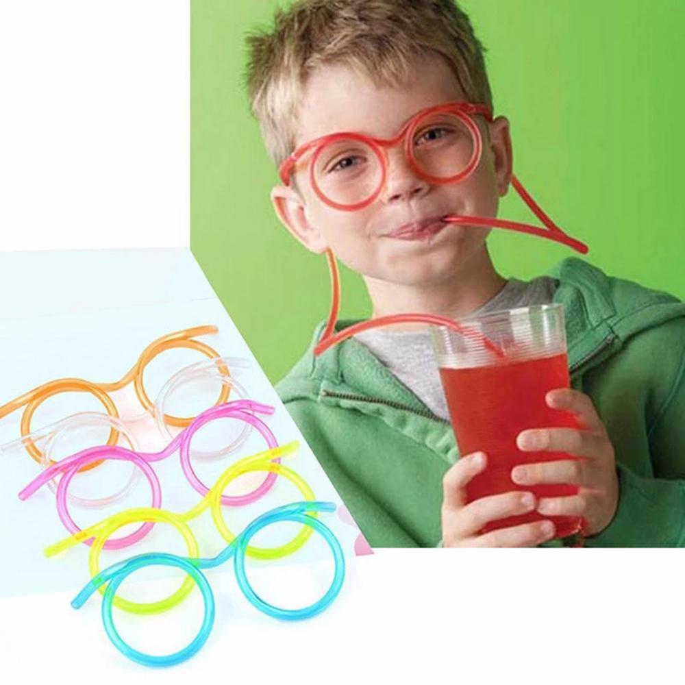 Đồ Chơi Ống Hút Nhựa Dẻo Vui Nhộn Cho Bé