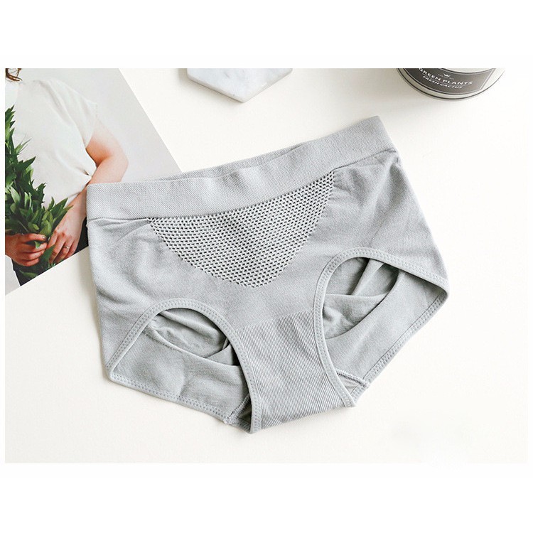 Combo 4 Quần Lót Nữ Kháng Khuẩn Xuất Nhật, quần sịp nữ cao cấp - có túi ZIP