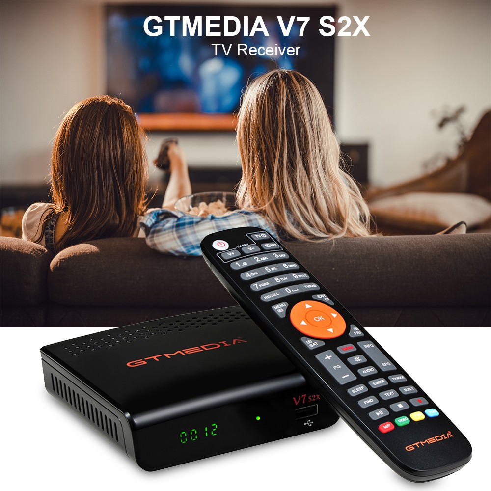 Đầu Nhận Tín Hiệu Tv Gtmedia V7 S2X Hd 1080p Hỗ Trợ Dvb-S / S2 / S2X Avs + Vcm / Am / Multistream / T2Mi