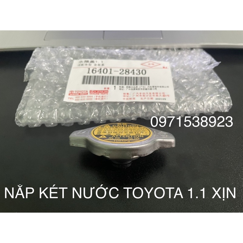 NẮP KÉT NƯỚC TOYOTA XỊN CHÍNH HÃNG 16401-28430