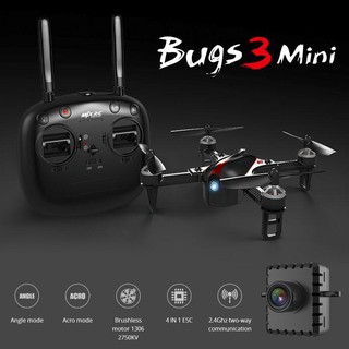 [dji tello killer] Máy bay đua mjx bugs 3 mini  - Lộn Nhào 360 độ - Đèn LED - flycam mini B3