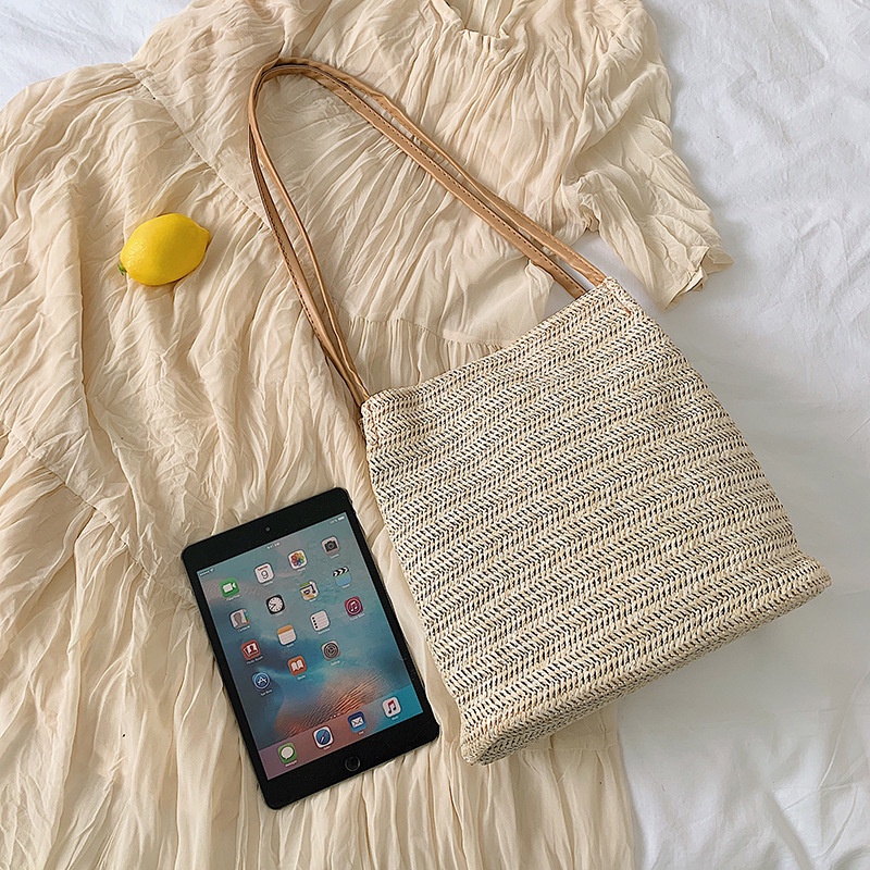 TÚI CÓI XÔ ĐI BIỂN DÂY DA LÓT VẢI HOTTREND L1340 -LoanTay