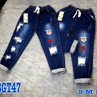 BAGGY 9 TẤC RÁCH