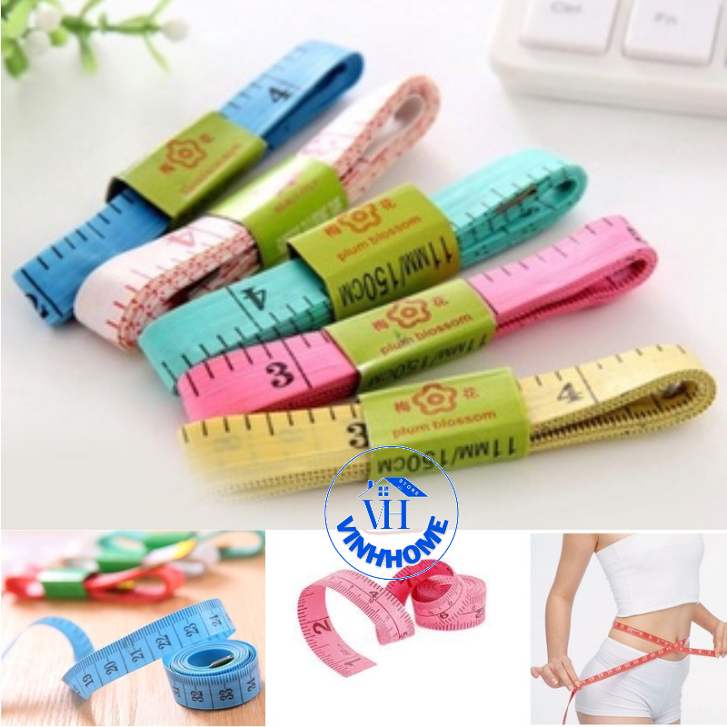 Thước Dây Đo Quần Áo May Đồ - Đo Eo
