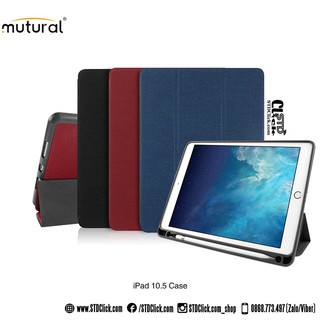 Bao da ipad air 2019 - pro 10.5 2017 mutural có khe bút chính hãng hàng chuẩn