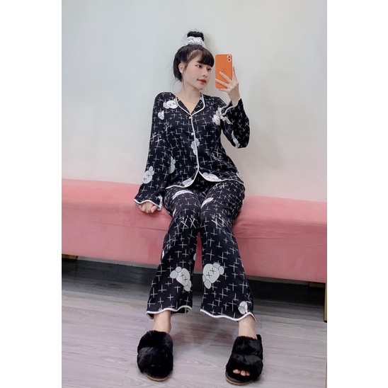 Đồ Bộ Pijama - Bộ lụa Mango cao cấp | BigBuy360 - bigbuy360.vn