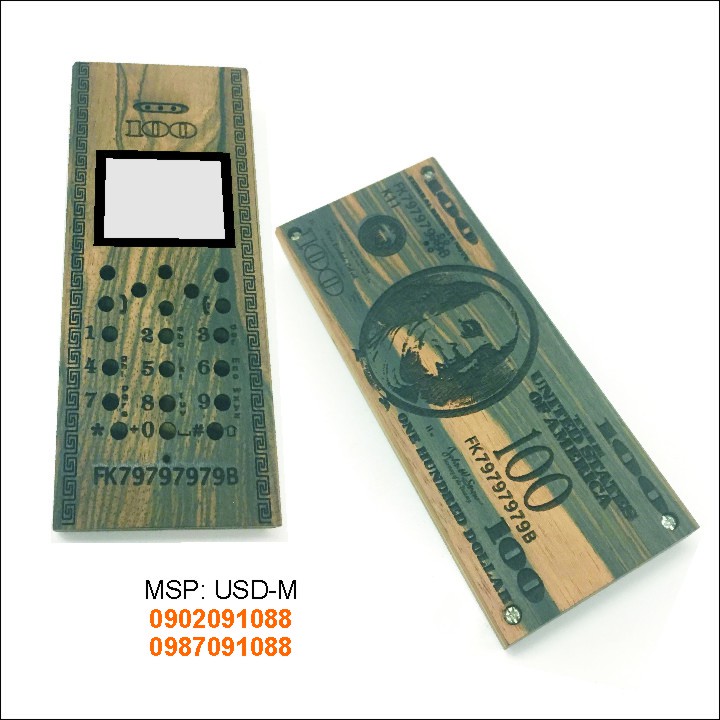 Vỏ gỗ 1280 - 100 USD