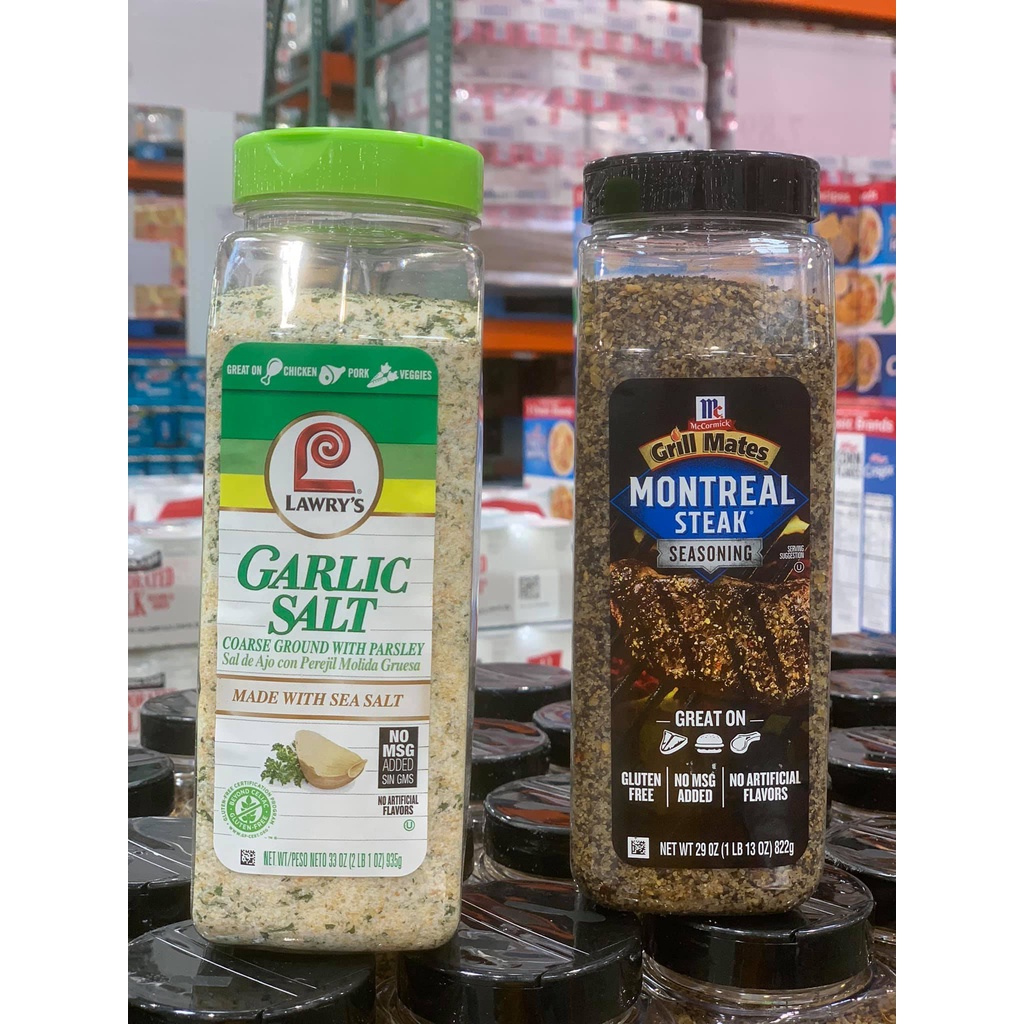 Gia vị ướp thịt bò McCormick Grill Mates Montreal Steak Seasoning 822gr date 9/2023 - EDS Hàng Mỹ