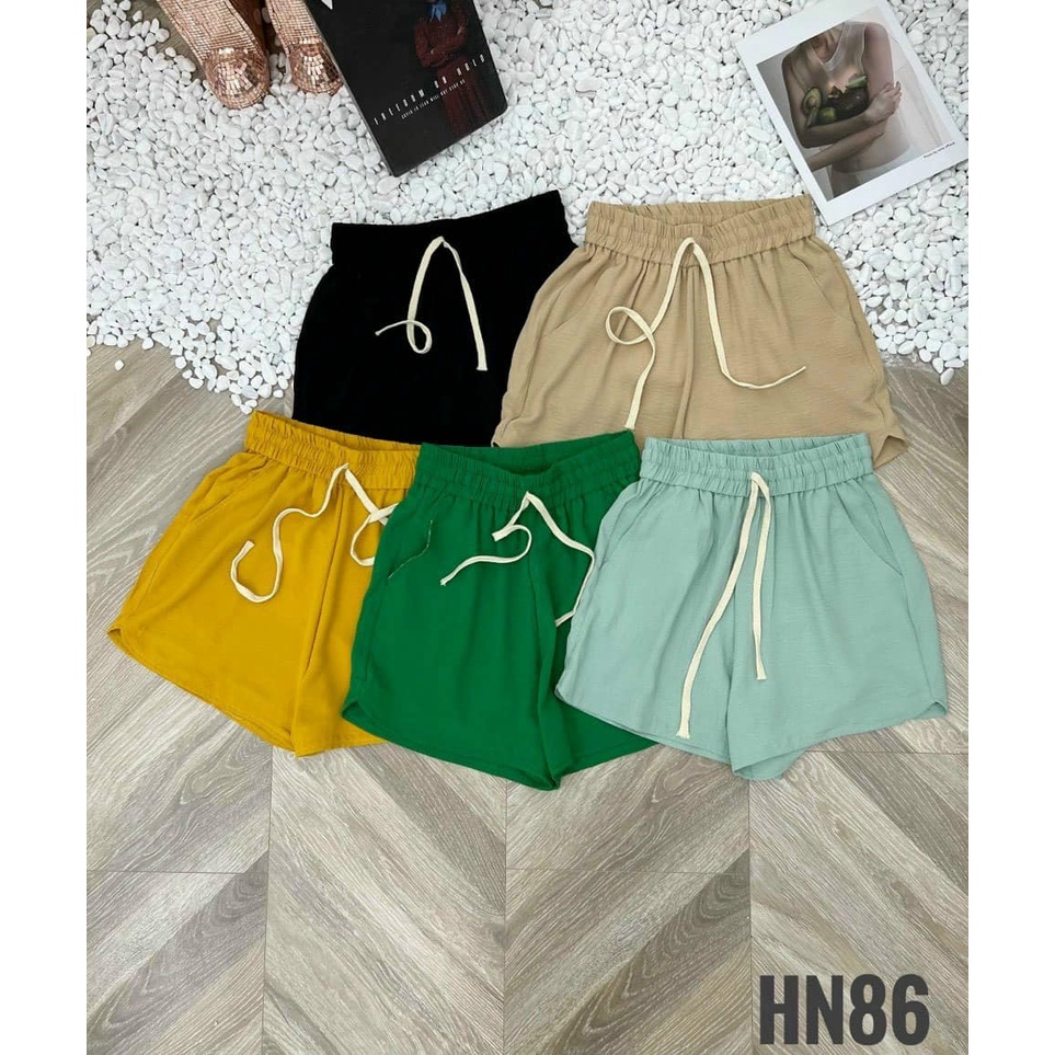 Quần đùi nữ mặc nhà in hình ngộ nghĩnh quần short nữ chất thun mỏng thoáng mát họa tiết hoạt hình ngộ nghĩnh