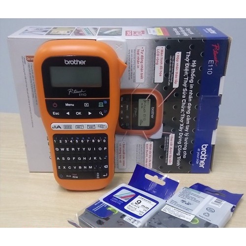 Máy in nhãn cầm tay Brother PT-E110