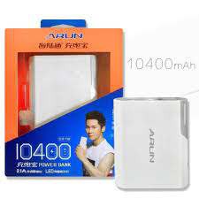 [Mã ELFLASH5 giảm 20K đơn 50K] Pin Dự phòng ARUN dung lượng 20.000mah (dung lượng chuẩn)