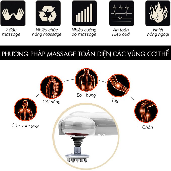 Máy massage cầm tay FUKI JAPAN FK-510