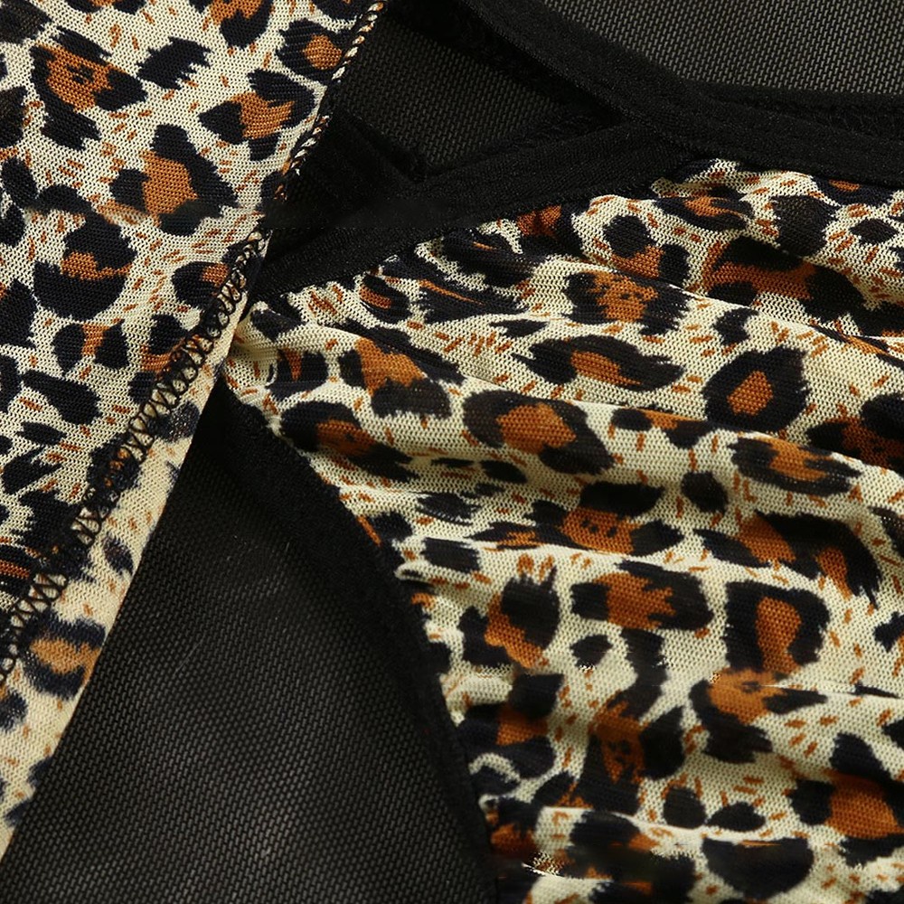 [Hàng Mới về] Áo cardigan tay dài họa tiết da báo thời trang
 | BigBuy360 - bigbuy360.vn