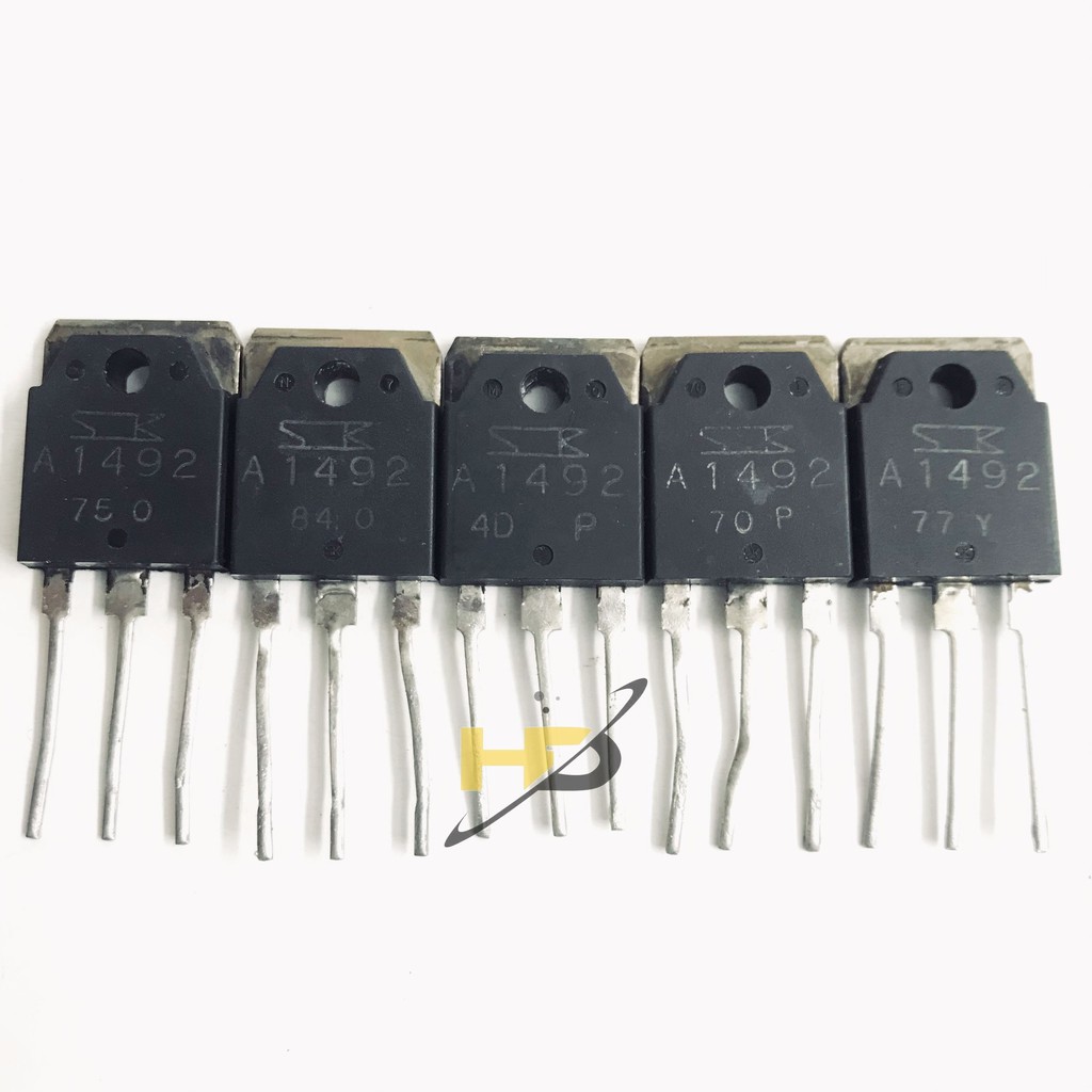 Sò Tháo Máy 2SA1492 PNP 180V 15A TO-3P, Transistor Âm Ly A1492 (Sống 100%)