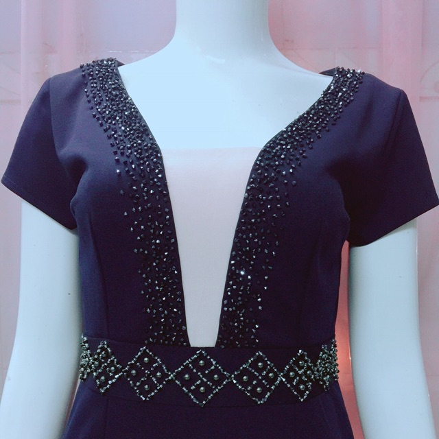 Đầm trung niên thiết kế và may theo số đo