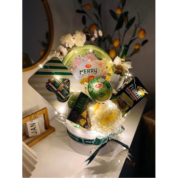 Dây đèn Led đom đóm trang trí hộp quà, hoa dây dài 1m-2m-3m dùng pin có sẵn