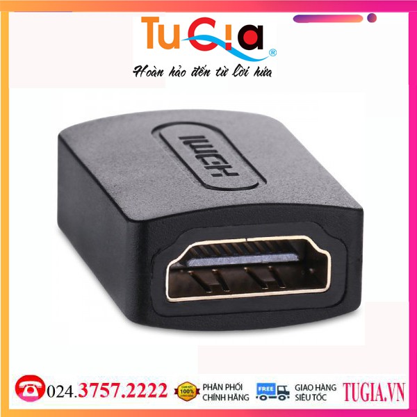 Đầu nối HDMI Ugreen 20107 (Màu đen)-Hàng Chính Hãng