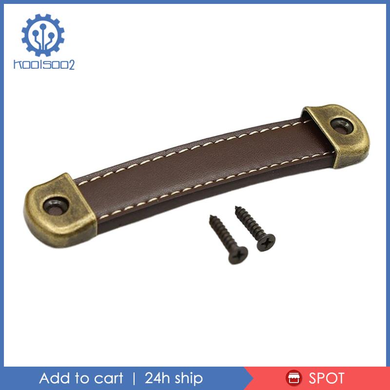 [Koolsoo2] Tay Nắm Cửa Tủ Kéo Bằng Da PU Thay Thế Tiện Dụng Cho Tủ Đồ Nội Thất / Tủ Quần Áo / Tủ Quần Áo /